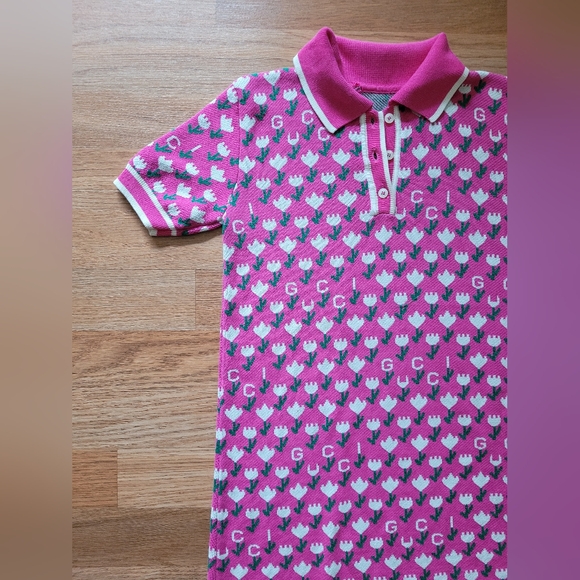 Gucci Jacquard Polo Dress - Picture 3 of 3